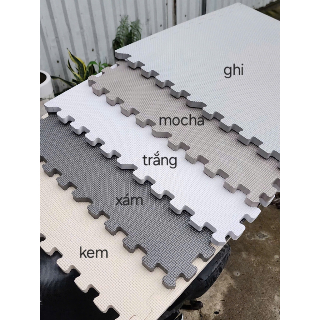 [COMBO 12] thảm xốp 60x60 dày 2cm hàng xuất dư ko mùi - an toàn cho bé