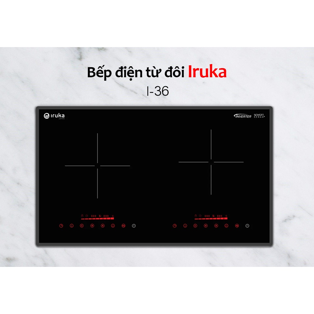 Bếp từ đôi Iruka I-36