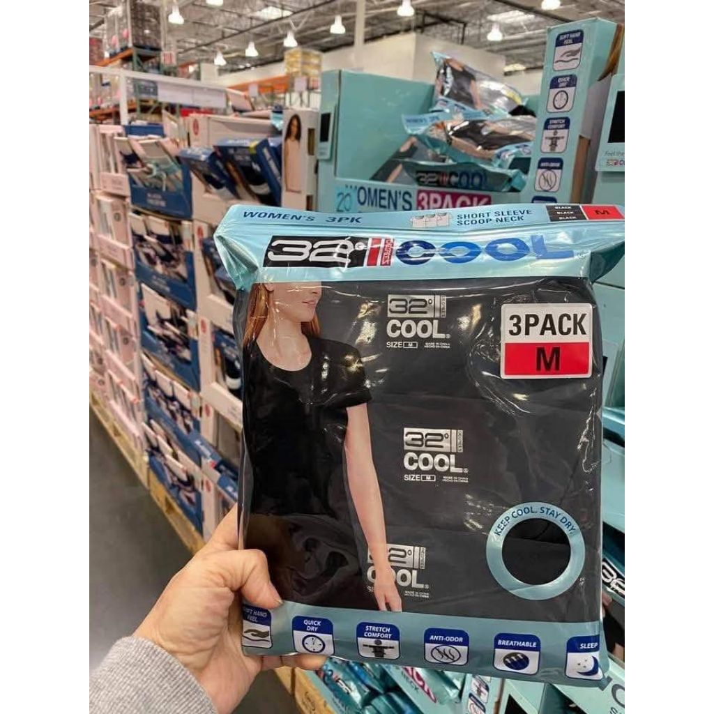 SET 3 ÁO 32*Degrees COOL (săn sale Costco Mỹ)
