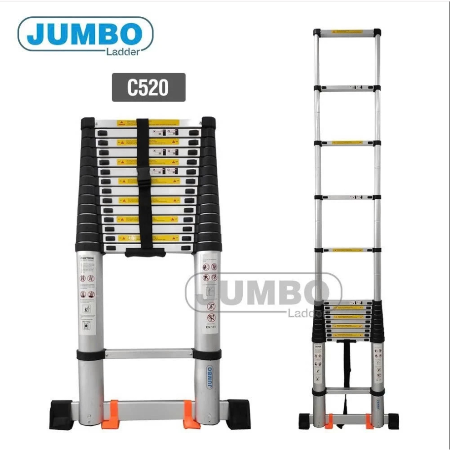 Thang nhôm rút đơn Jumbo. Model: C520