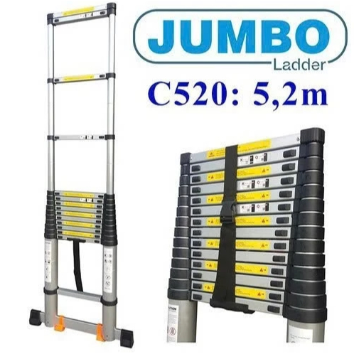 Thang nhôm rút đơn Jumbo. Model: C520