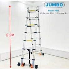 Thang nhôm rút đôi Jumbo. Model: A220
