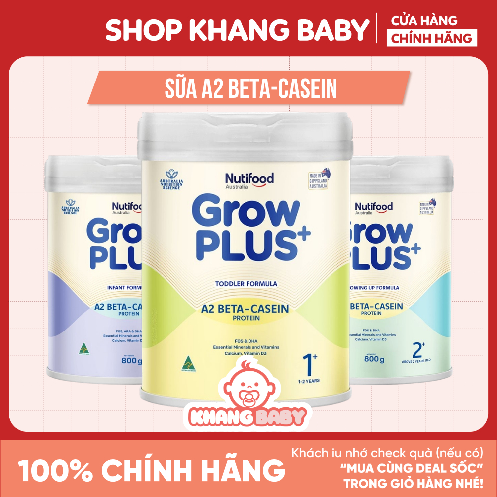 Sữa công thức GrowPLUS+ A2 Beta-casein