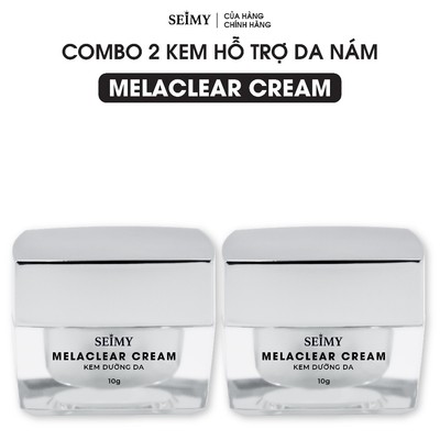 Combo 2 Kem Hỗ Trợ Da Nám Seimy - MelaClear Cream 10g