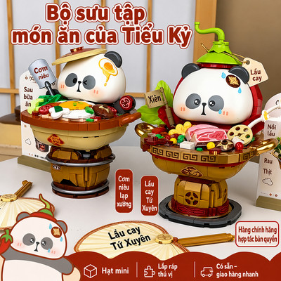Đồ Chơi Lắp Ráp Mô Hình Cơm Niêu & Lẩu Cay LOZ Mr.PA
