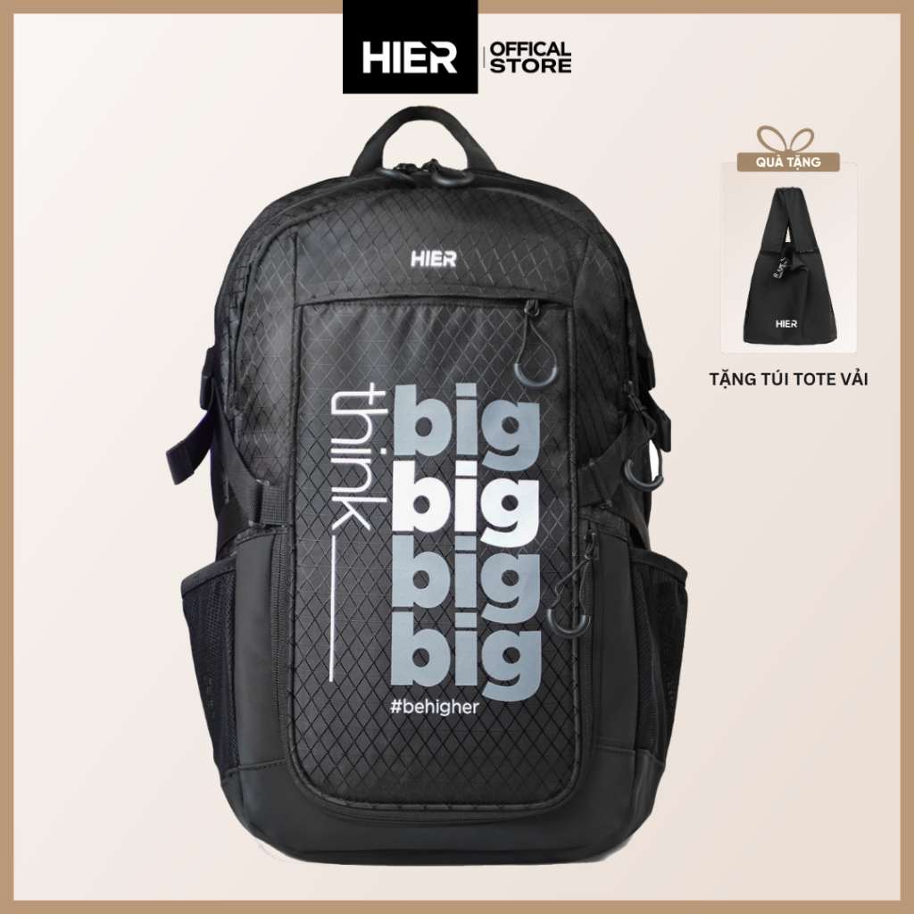 Balo Thể Thao Du Lịch Chính Hãng Hier Think Big Backpack có ngăn giày riêng…