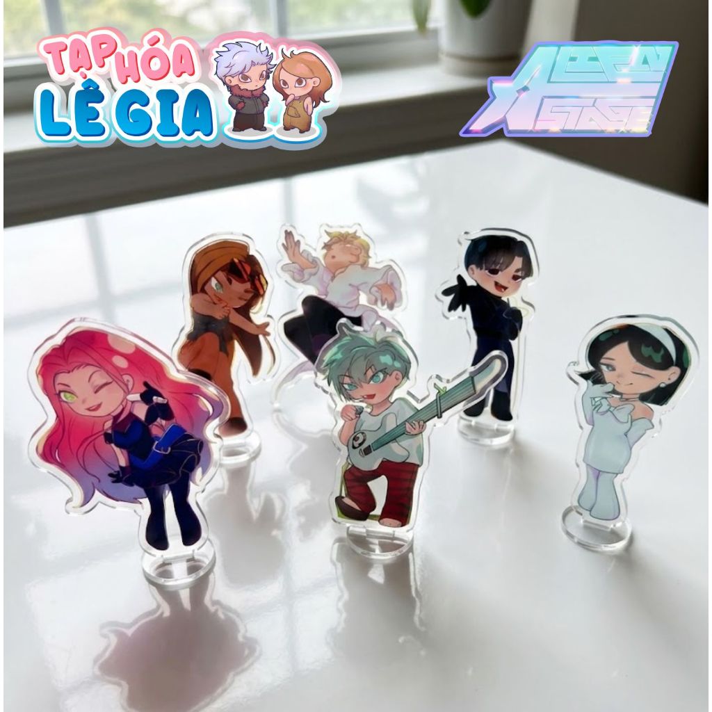 Standee Acrylic nhân vật Alien Stage ALNST In 2 Mặt Sắc Nét Trang Trí Bàn Học/By:Lê Gia Acrylic