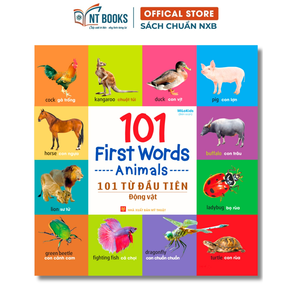Sách : 101 Từ Đầu Tiên - Động Vật / 101 First Words - Animals