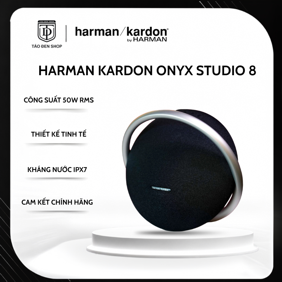 Loa Harman Kardon Onyx Studio 8 Bluetooth - Lỗi 1 Đôi 1 Trong 15 Ngày - Bảo Hành Chính Hãng 12 Tháng