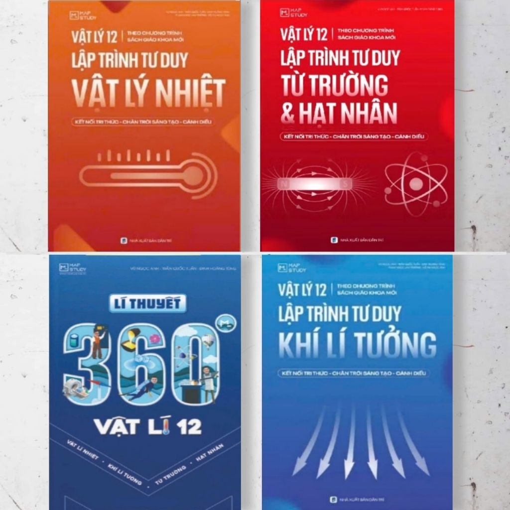 Lí Thuyết 360 Độ Vật Lí 12, Lập Trình Tư Duy Khí Lí Tưởng, Lập Trình Tư Duy Vật Lý Nhiệt, Lập Trình 