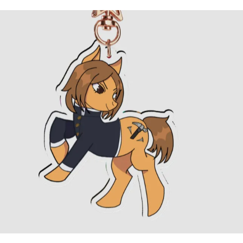 Pony Nobara Acrylic Keychain 9