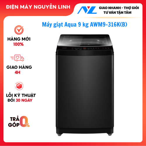 Máy giặt Aqua 9 kg AWM9-316K(B)