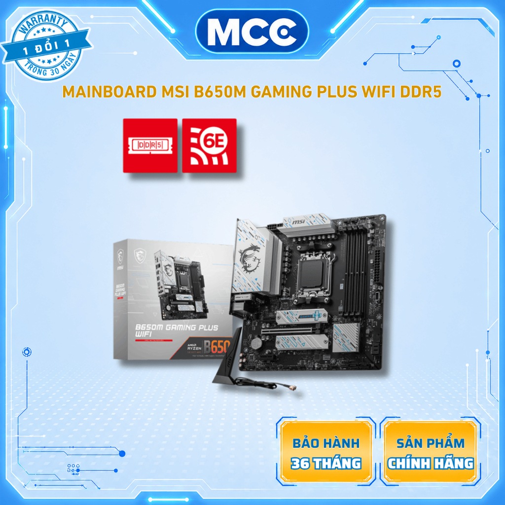 Mainboard MSI B650M Gaming Plus Wifi DDR5