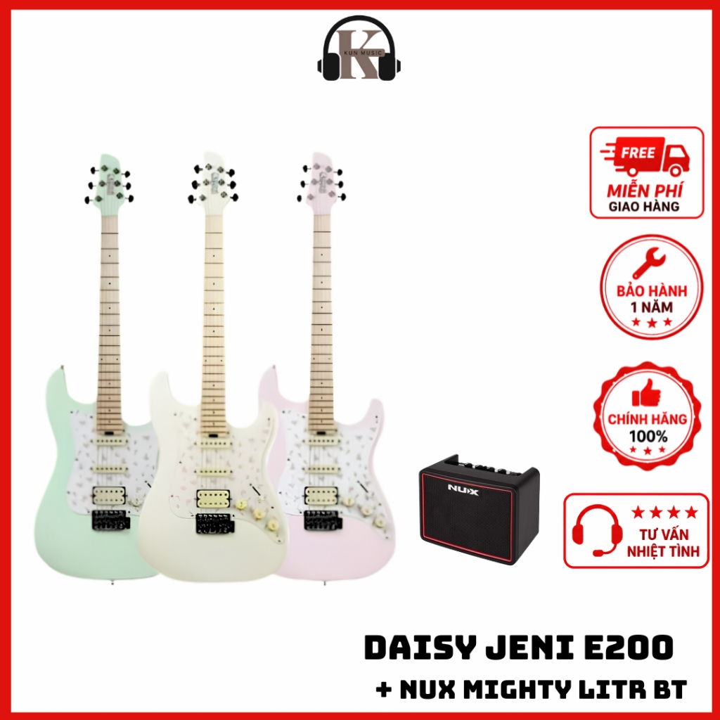 Combo Daisy Jeni E200 + NUX Mighty Lite BT | KUN MUSIC