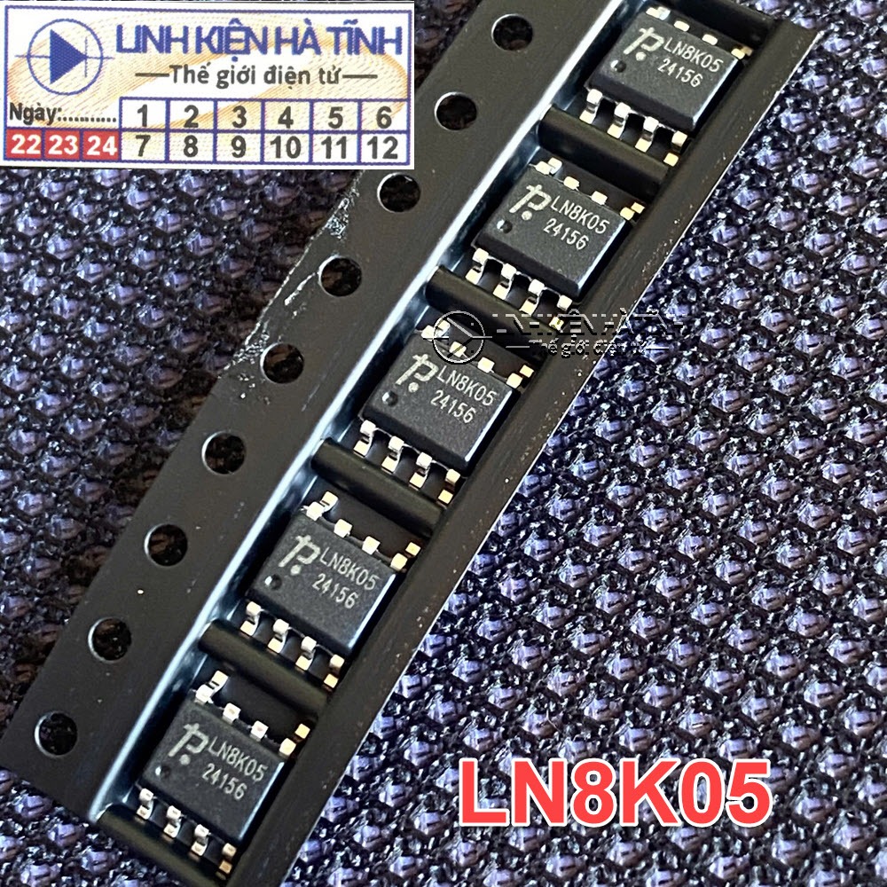 Combo 5 con IC nguồn LN8K05 8K05 Sop-8 Mới