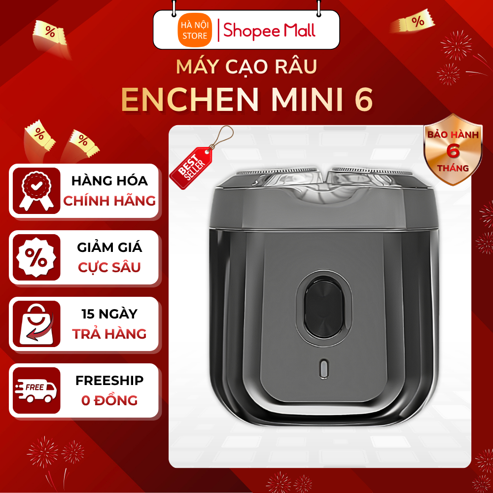 Máy cạo râu Enchen Mini 6/ Enchen K8/ Enchen Mini X - Bảo hành 6 tháng