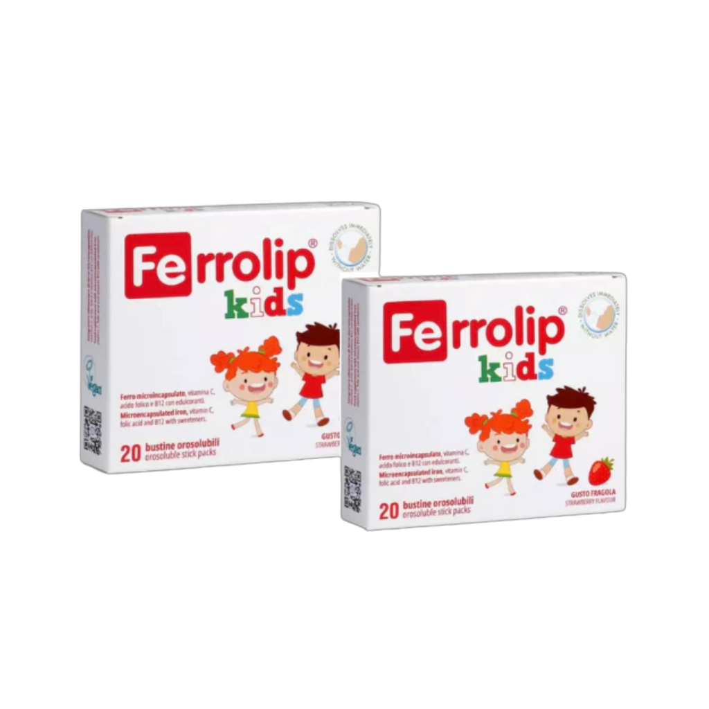 [M1] Sắt Ferrolip Kids (hộp 30 gói) cho bé
