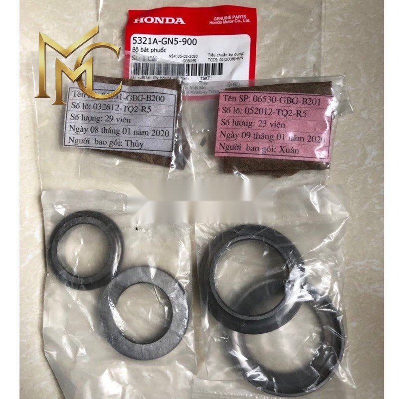 Chén cổ xe Honda/ bộ bát phốt cổ (5321AGN5900) Honda MC