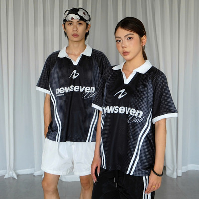 Áo Thun Thể Thao Cộc Tay NEWSEVEN Halftone Jersey NAT.535