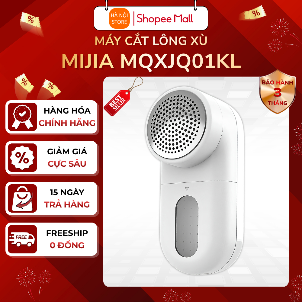 Máy cắt lông xù cho quần áo Quange Wifer, M-ijia, Cắt lông xù loại bỏ vải xù hiệu quả - Bảo hành 3 tháng