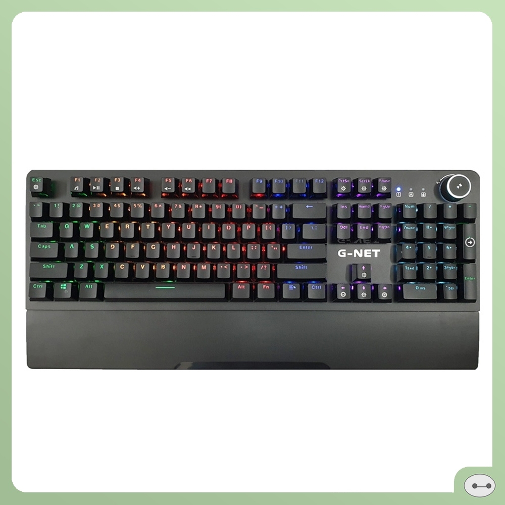 BÀN PHÍM CƠ GNET GK618S / GK315S / GK315 / GK312S – RAPID TRIGGER SWITCH QUANG HỌC, LED RGB GAMING C
