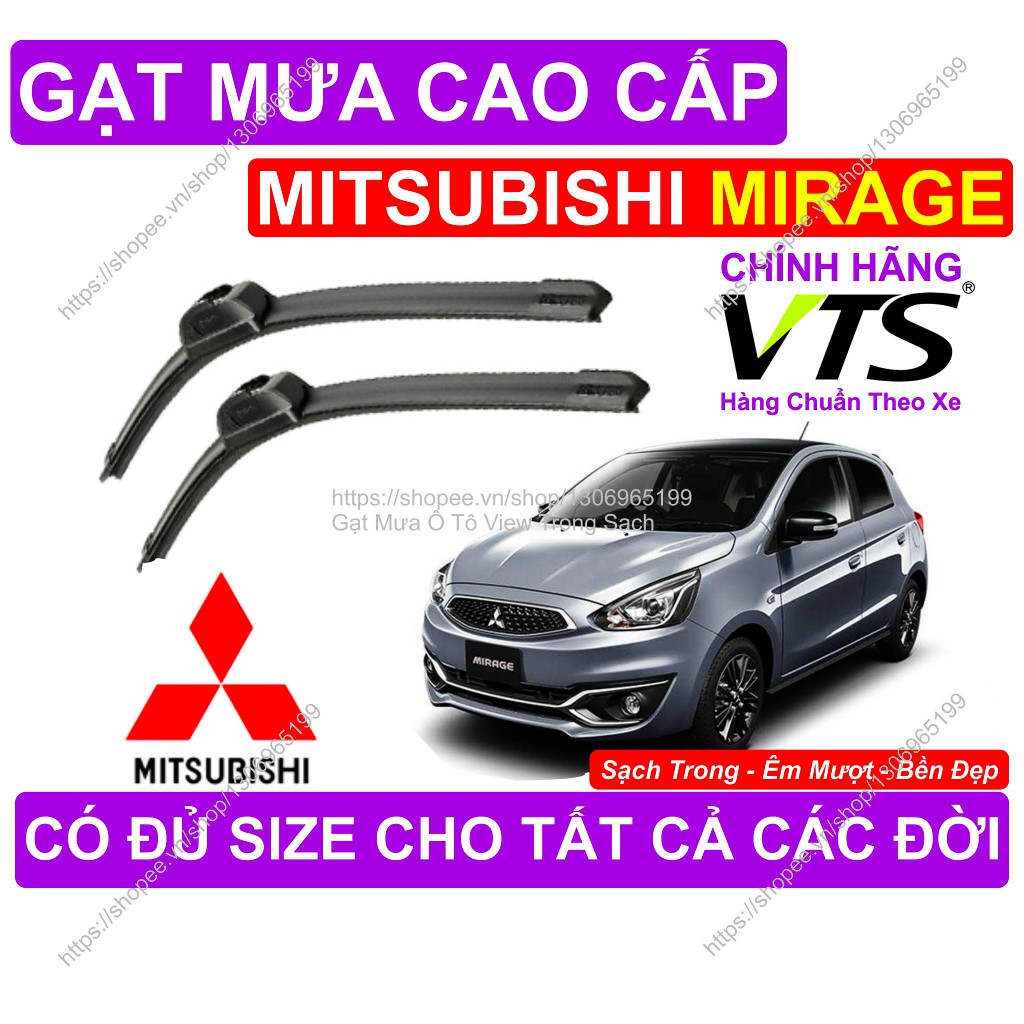 Gạt Mưa Mitsubishi Mirage, Gạt Mưa Đa Năng Cao Cấp, Cặp Gạt Mưa Kính Lái Mitsubishi Mirage…., Có Đủ 