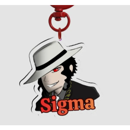 Muzan Sigma Acrylic Keychain 18