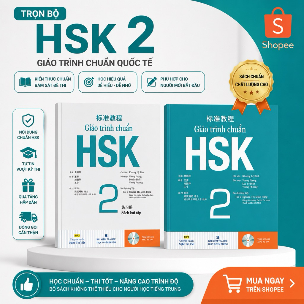 Trọn Bộ Giáo Trình và bài tập Hsk2