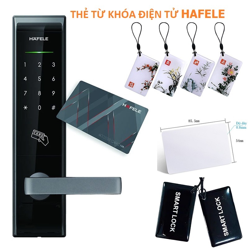 [Thẻ từ khóa Hafele] Thẻ mở cửa khóa điện tử Hafele