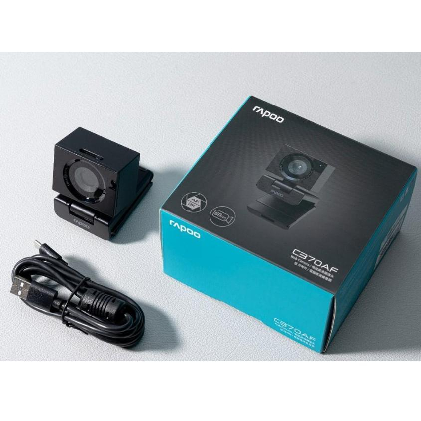Webcam Rapoo C370AF Full HD 1080P hàng cũ, còn hộp, kèm dây USB