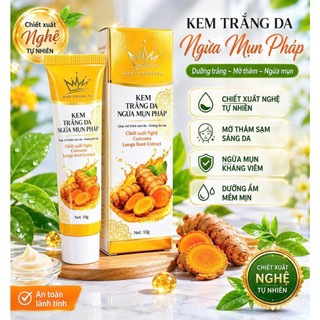 [HCM] Kem ngừa Mụn Trắng Da Ella 8X