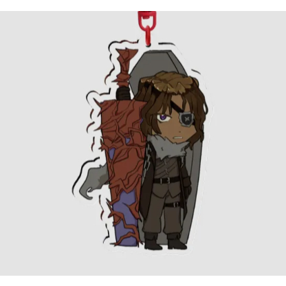 Bad End ID Heathcliff Keychain || Limbus Company NANG DECOR SHOP