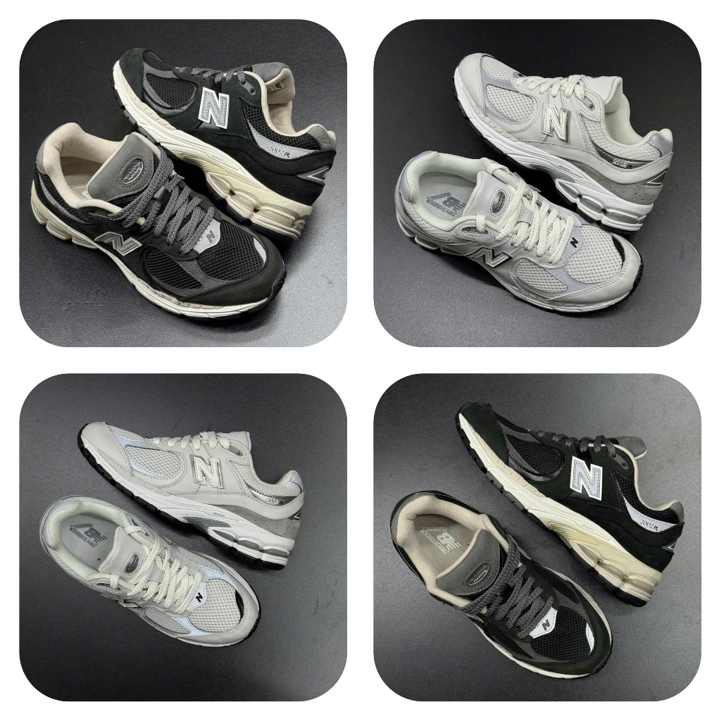 Giày Thể Thao New Balance 2002R Black Castlerock - M2002RNC
