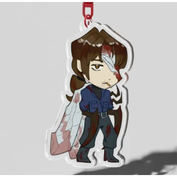 Bad End ID Gregor Keychain || Limbus Company NANG DECOR SHOP