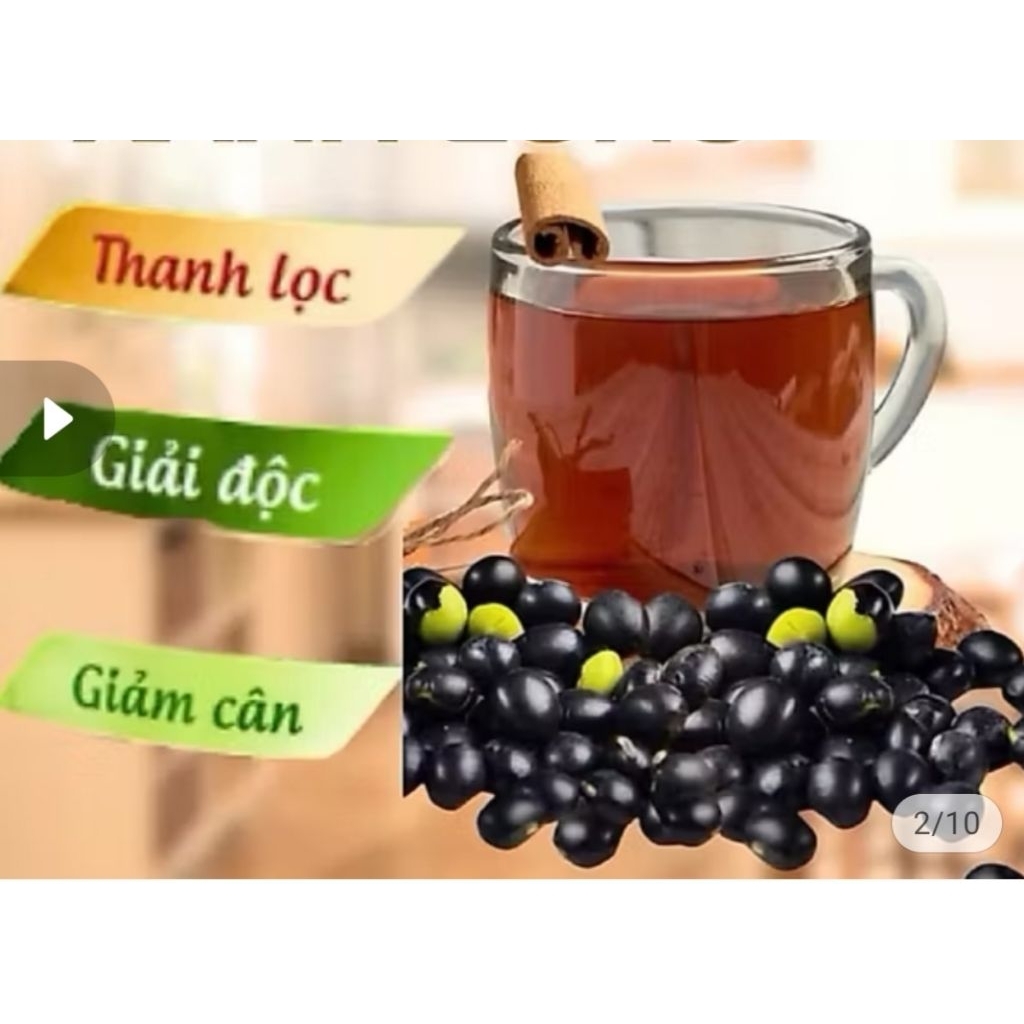 Đậu đen rang sẵn 1kg sỉ = lẻ
