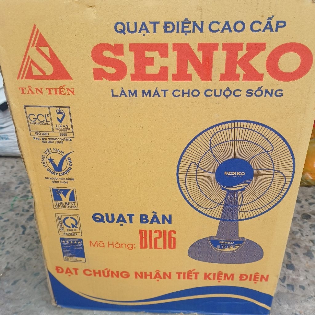 Quạt bàn B4 SENKO B1616 chính hãng