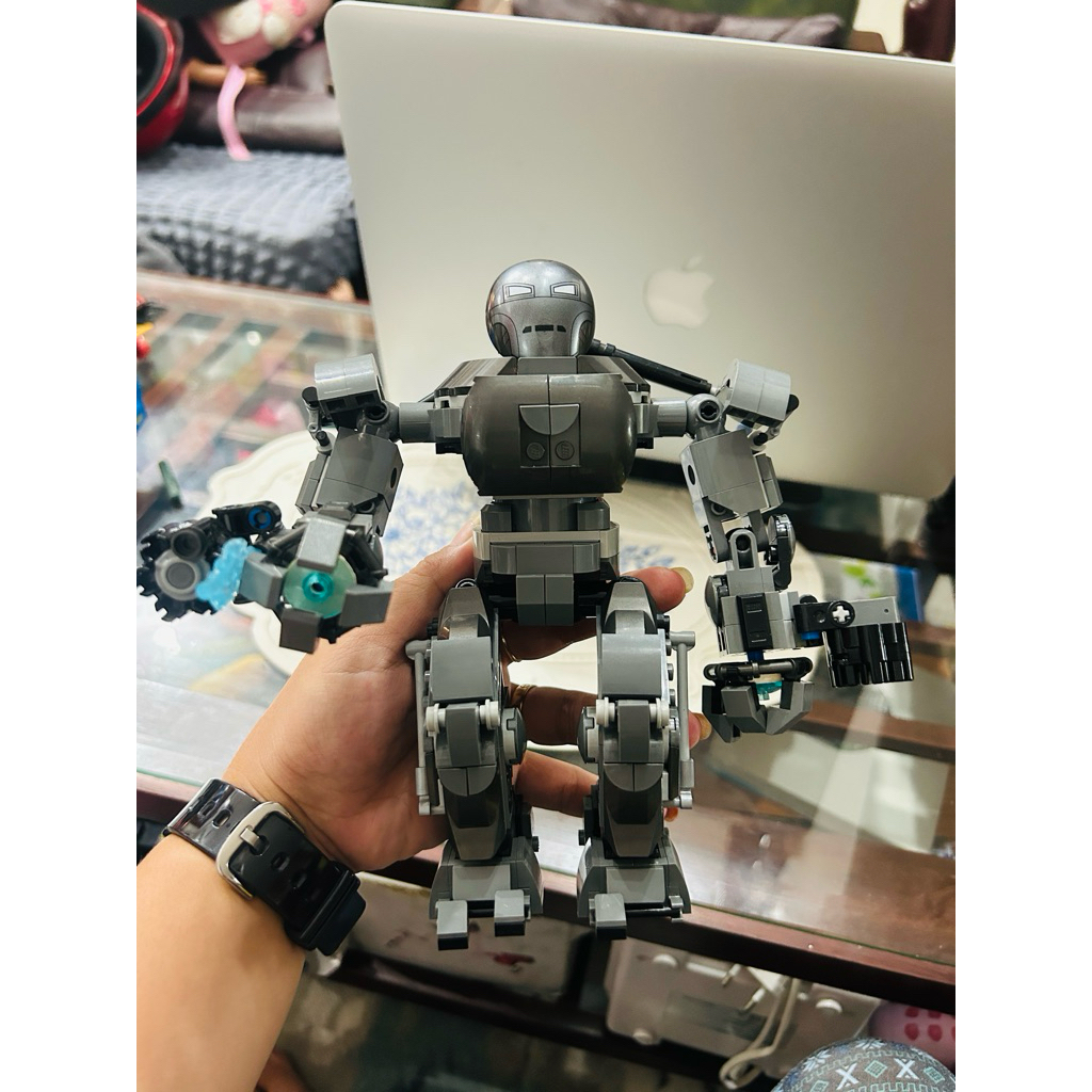 Mô hình lắp ráp chiến giáp Iron Monger Marvel 76190 Iron Man Iron Monger Mayhem ( Hàng 2nd- Đã ráp s