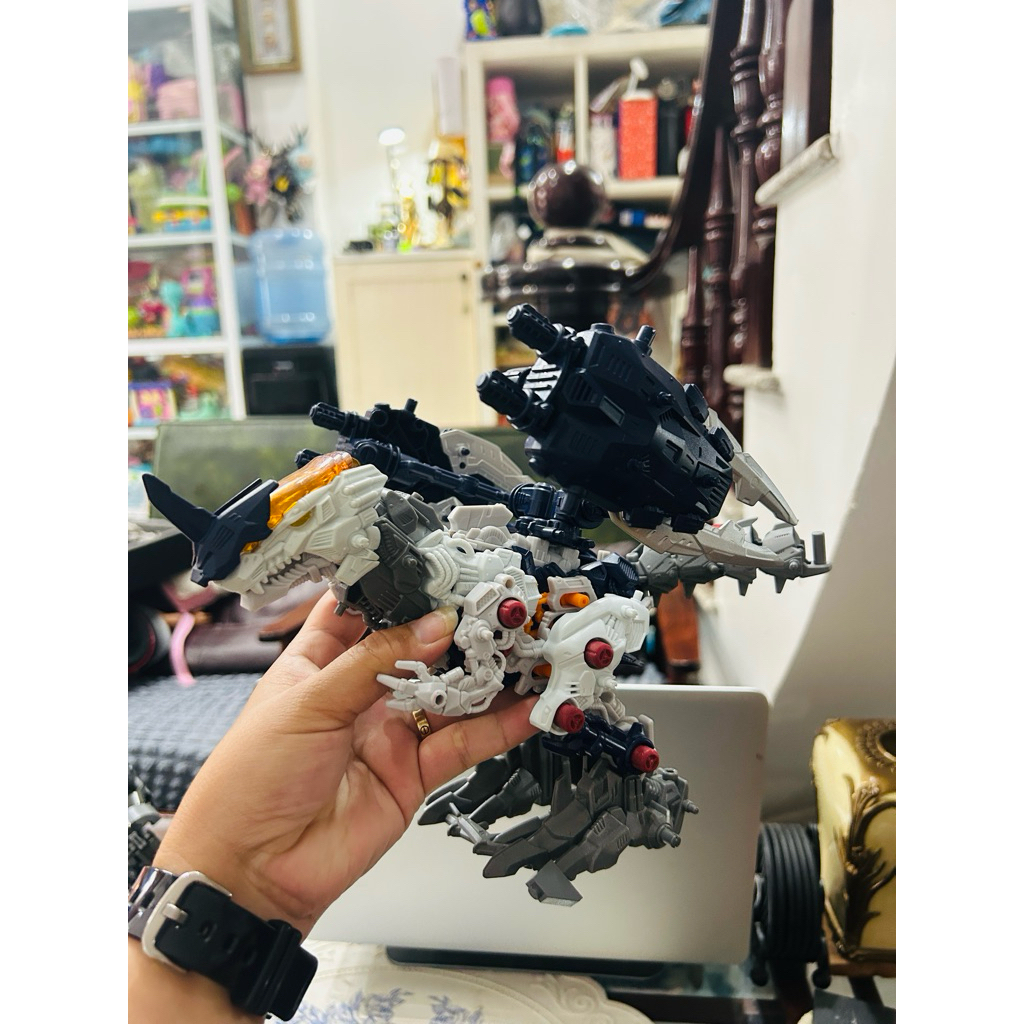 Mô hình lắp ráp Chiến Binh Thú Vương Zoids 3 Takaratomy ZW55 Xeno Rex Scissors
