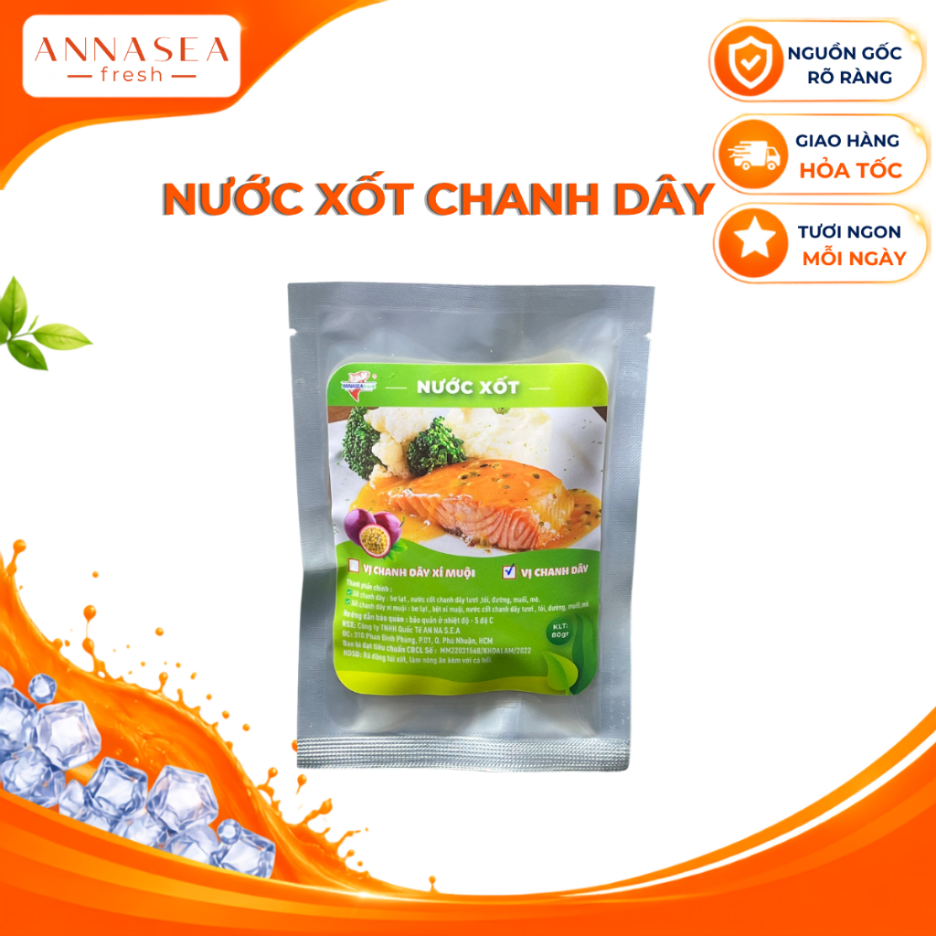 XỐT CHANH DÂY ANNASEA 80GR [Hỏa Tốc HCM]