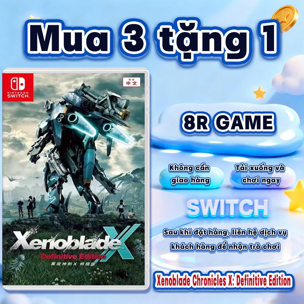 Xenoblade Chronicles X Definitive Edition Nintendo Switch GAME– Mua 3 Tặng 1