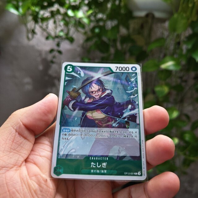 Thẻ One Piece Japanese Tashigi [Foil] OP12-031