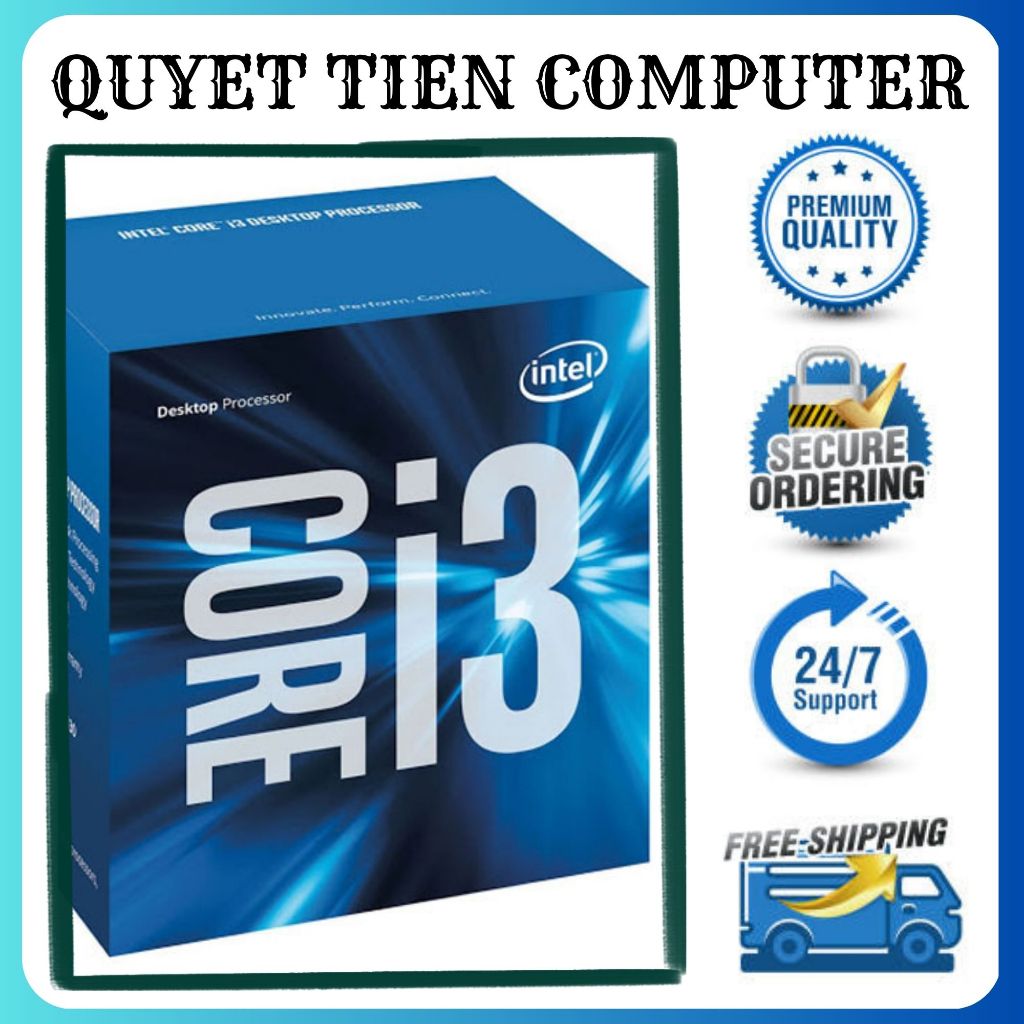 CPU Máy Bàn PC Intell I3-6100 / I3-7100 / I5-6400/6500 Chạy Socket 1151 (Tray)
