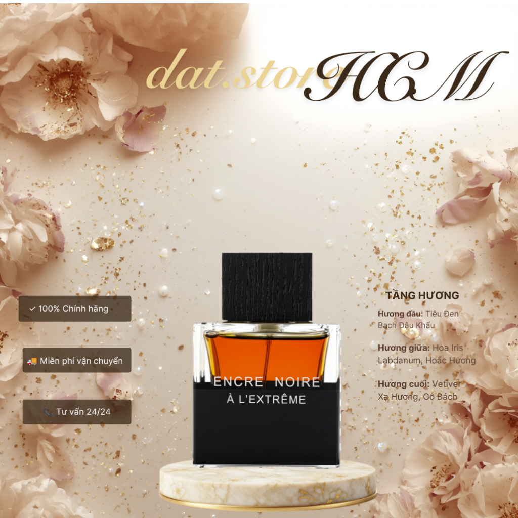 _𝖆𝖚t𝖍𝖊nti𝕮_ Nước hoa Nam Lalique Encre Noire A L'Extreme 10ml