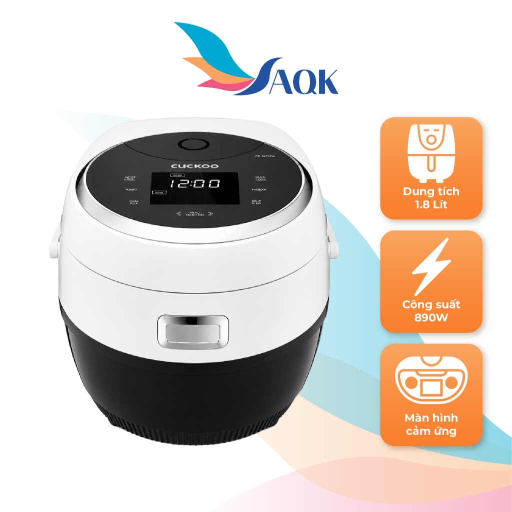 Nồi cơm điện tử Cuckoo 1.8 lít CR-1020F - Hàng chính hãng