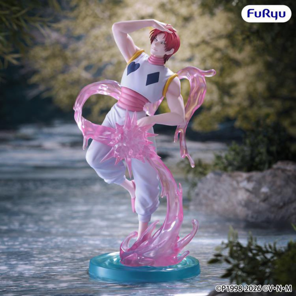 Mô hình Hisoka HUNTER×HUNTER Exc∞d Creative Figure chính hãng trang trí Pc laptop Gon Killua kurapik