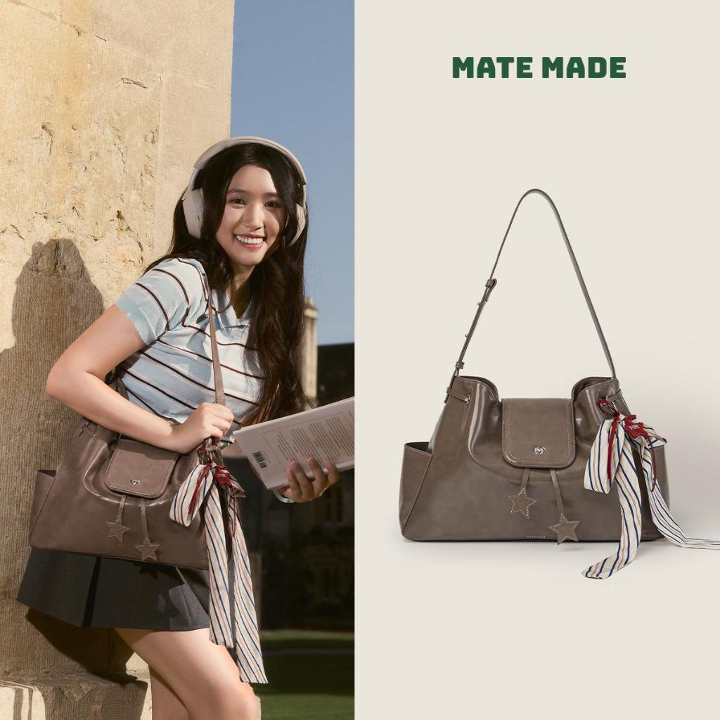 [BST BACK TO SCHOOL] Túi Tote Đeo Vai MATE MADE Twinkie Tote 4 Màu Đi Học Đi Làm