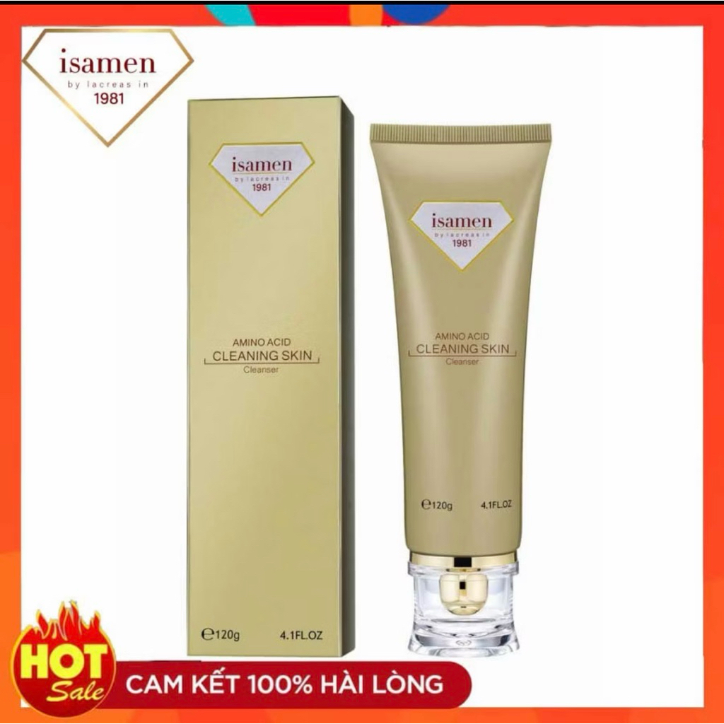 Sữa rửa mặt isamen chính hãng 120g