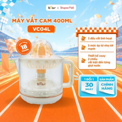 Máy Vắt Cam Bear Dung Tích 400ml SB-VC04L