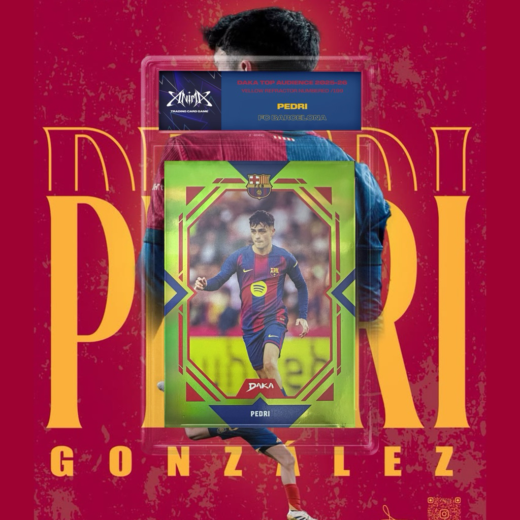 [LIMITED] DAKA TOP AUDIENCE 2025/26 - NUMBERED PEDRI & RONALDO