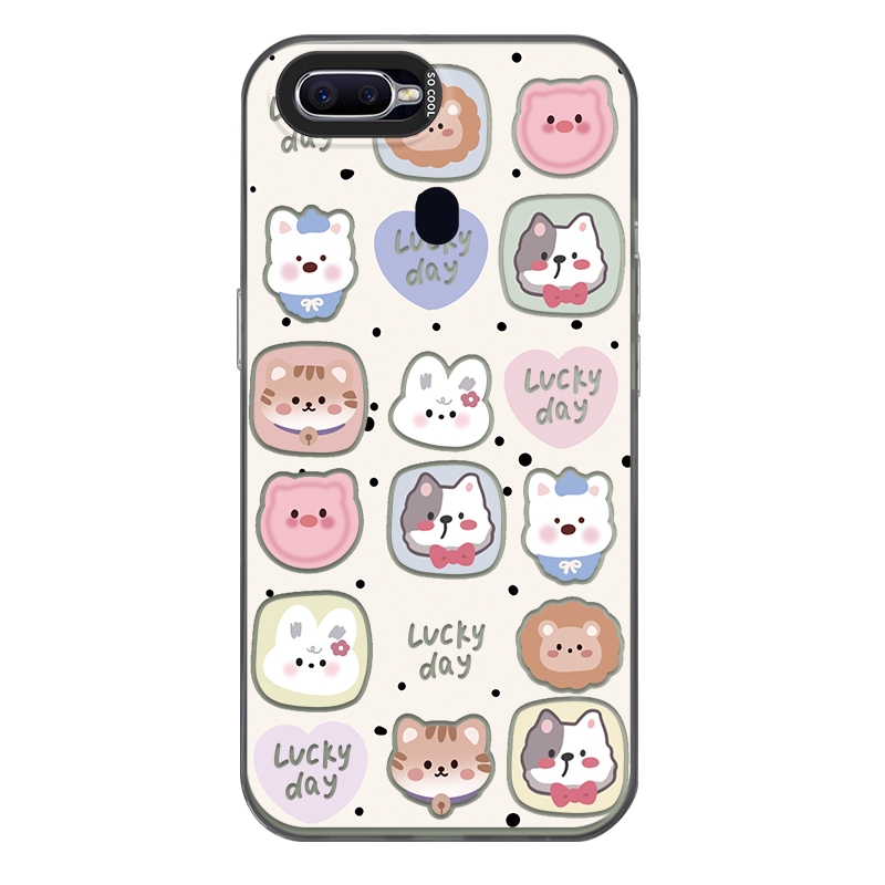 Dành cho Oppo A5s (AX5s)/Oppo A12/Oppo A12s/Oppo A11K Ốp điện thoại,Hình ảnh avatar thú cưng, Ốp lưn